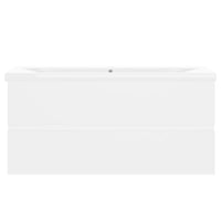 Mobile lavabo con lavabo integrato 100 x 38,5 x 45 cm in truciolare bianco 02_0006432