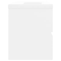 Mobile lavabo con lavabo integrato 100 x 38,5 x 45 cm in truciolare bianco 02_0006432