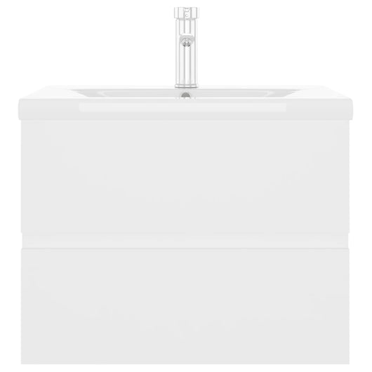 Mobile lavabo con lavabo integrato 60 x 38,5 x 45 cm in truciolare bianco 02_0006419