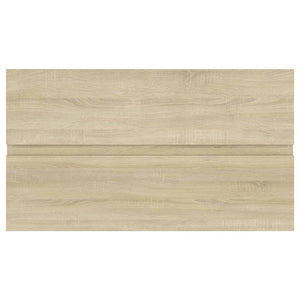 Mobile con Lavabo Integrato Rovere Sonoma in Legno Multistrato 3071642