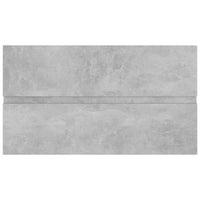 Mobile con Lavabo Integrato Grigio Cemento in Legno Multistrato 3071643