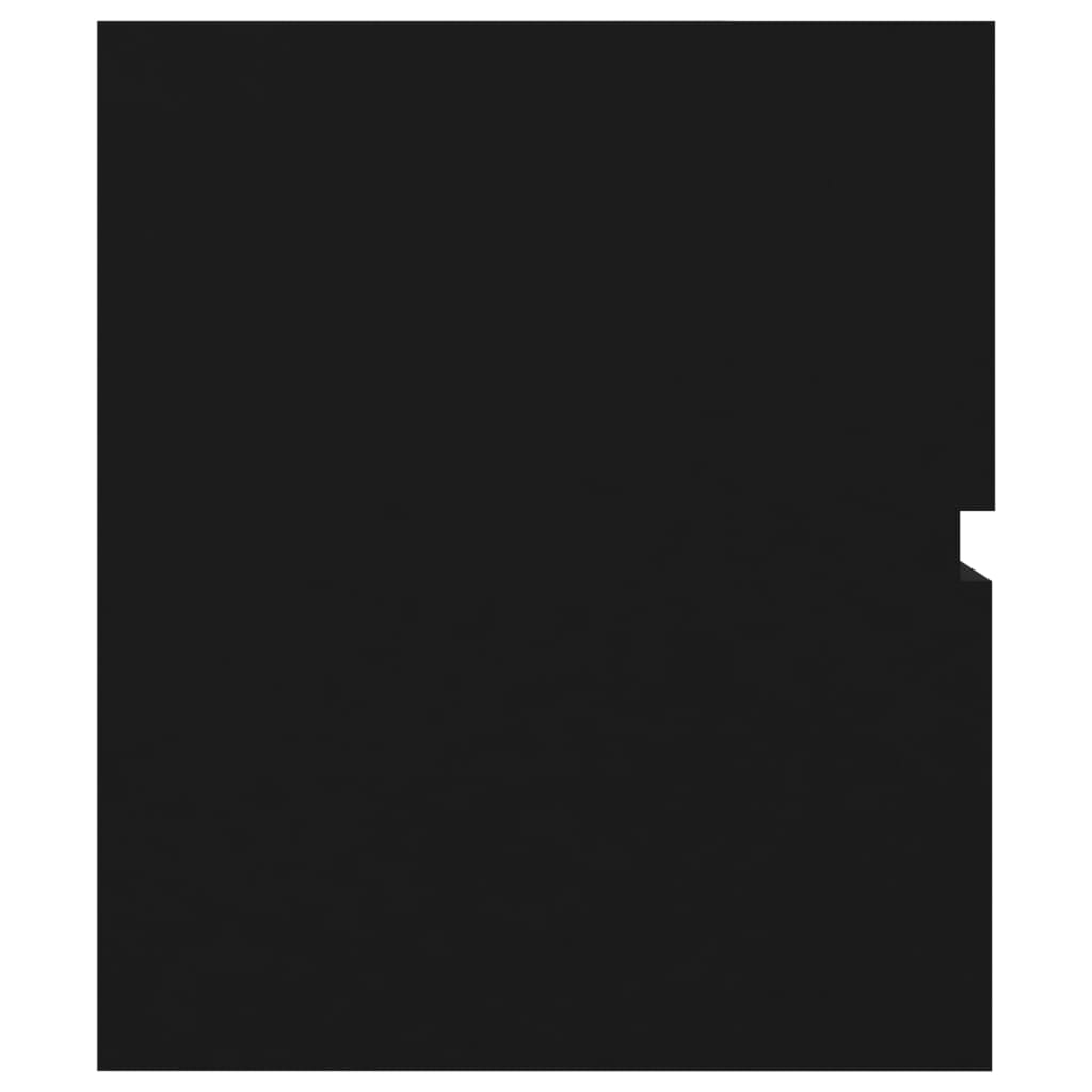 Set Mobili da Bagno Nero in Truciolato cod mxl 31383