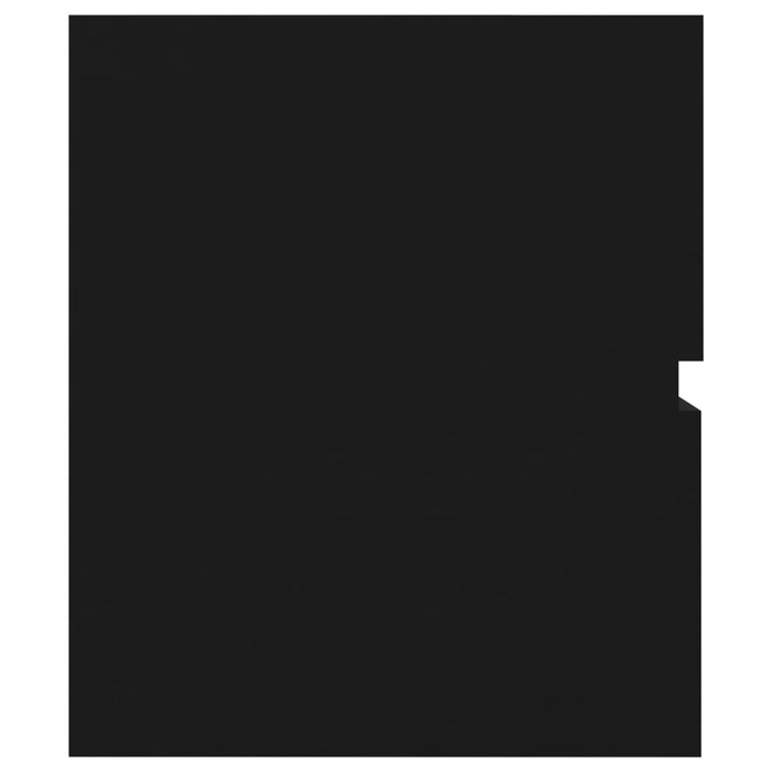 Set Mobili da Bagno Nero in Truciolato cod mxl 31383