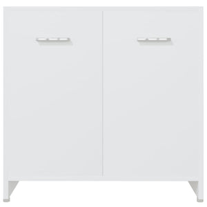 Set Mobili da Bagno 4 pz Bianco