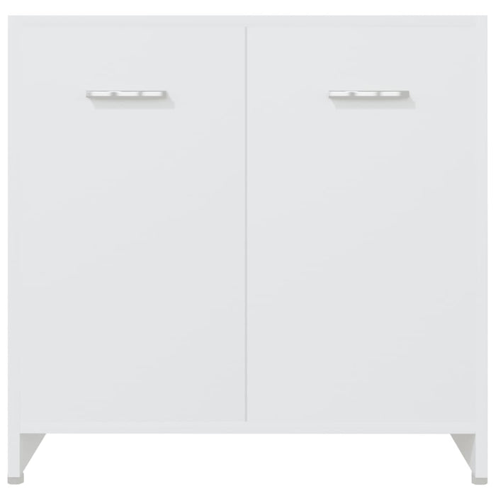 Set Mobili da Bagno 4 pz Bianco