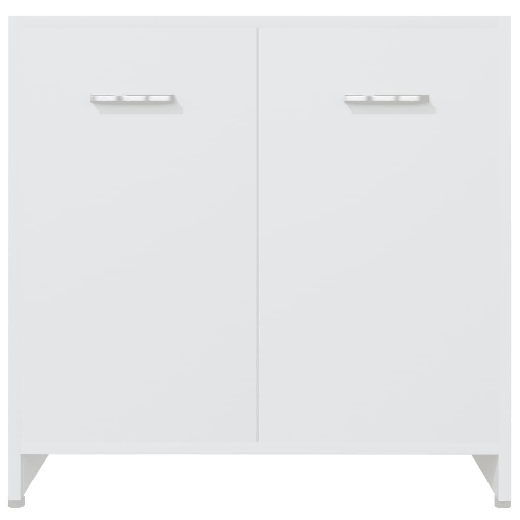 Set Mobili da Bagno 4 pz Bianco 3071711