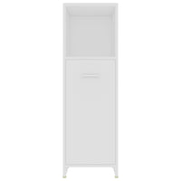 Set Mobili da Bagno 4 pz Bianco