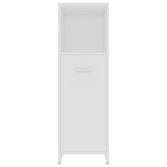 Set Mobili da Bagno 4 pz Bianco 3071711