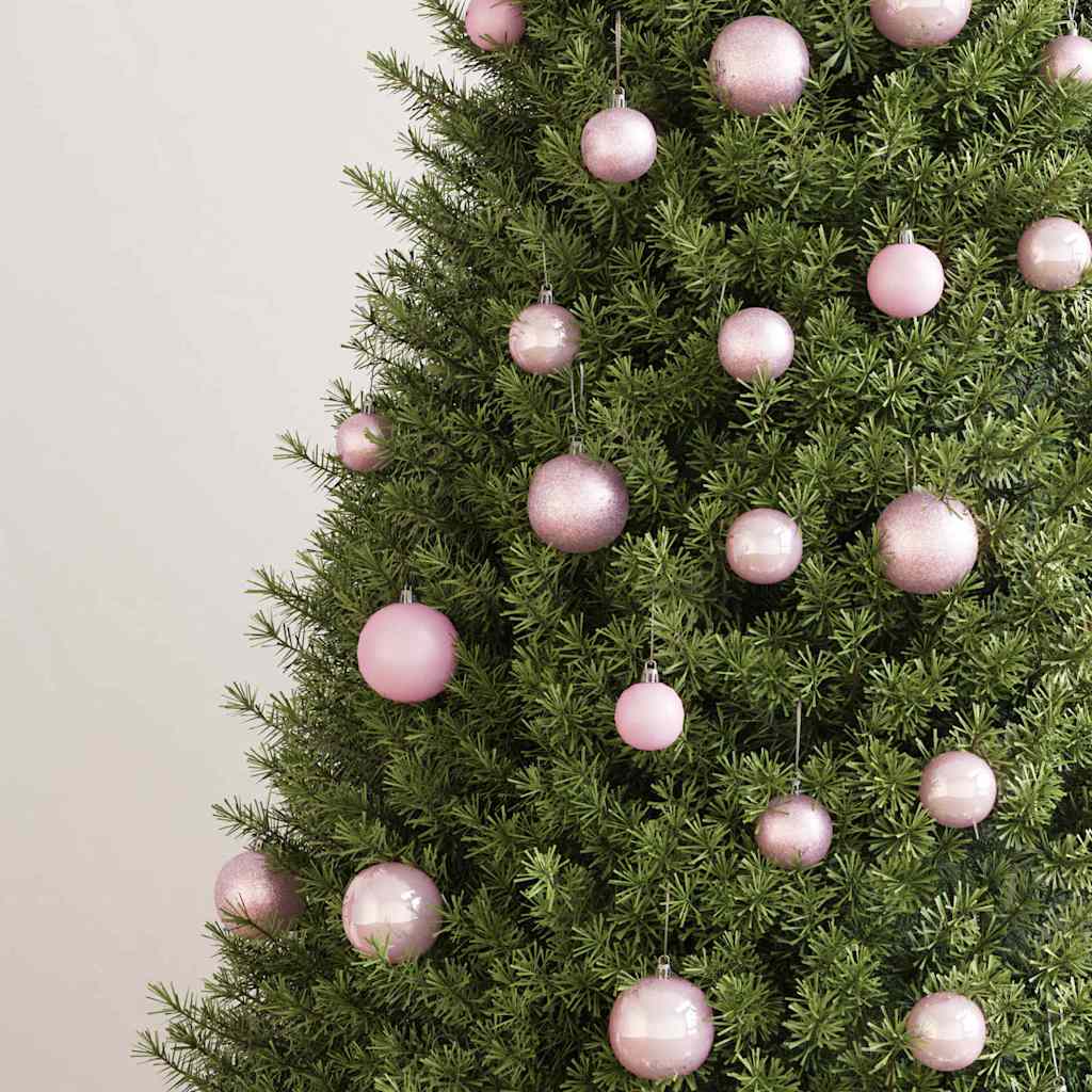Set Palline di Natale 100 pz Rosa 330084