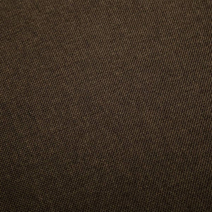 Sedia da Ufficio Girevole Marrone Scuro in Tessuto