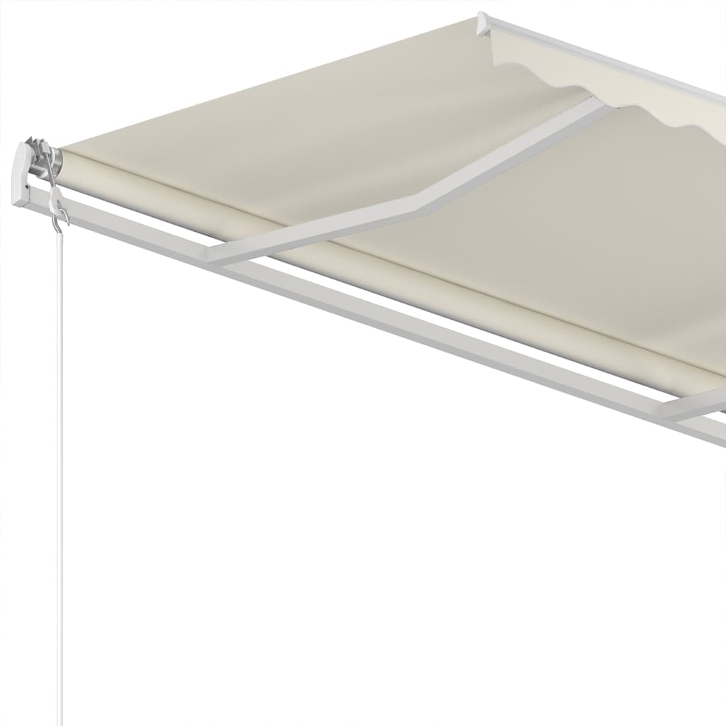 Tenda da Sole Retrattile Manuale 350x250 cm Crema 3068877
