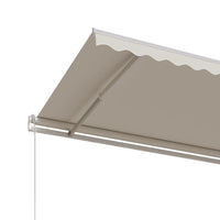 Tenda da Sole Retrattile Automatica 600x350 cm Crema 3069047