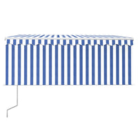 Tenda Automatica con Sensore Vento 3,5x2,5m Arancione Marrone 3069291