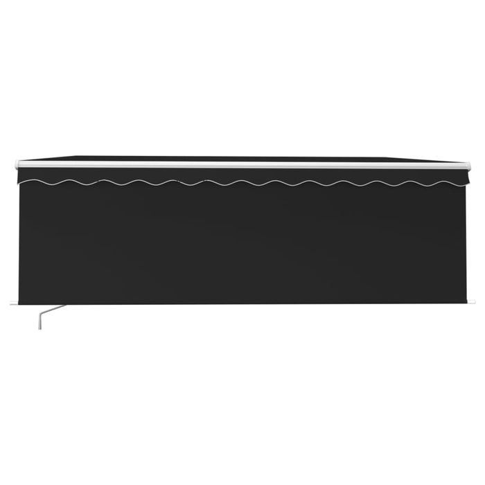 Tendada Sole Retrattile Manuale con Parasole 4x3 m Antracitecod mxl 129599