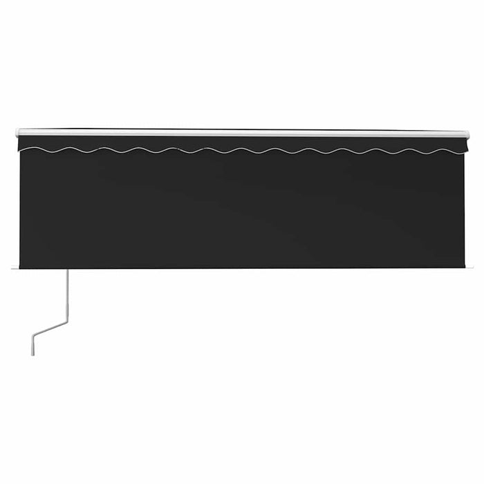 Tenda Sole Retrattile Automatica con Parasole 4,5x3m Antracite 3069329