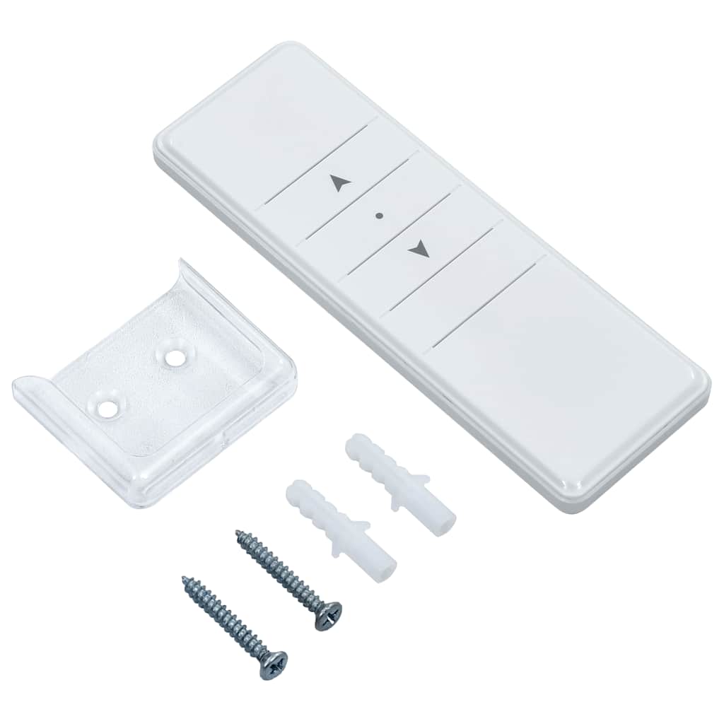 Tenda Automatica Parasole Sensore Vento LED 4x3m Blu Bianca 3069431