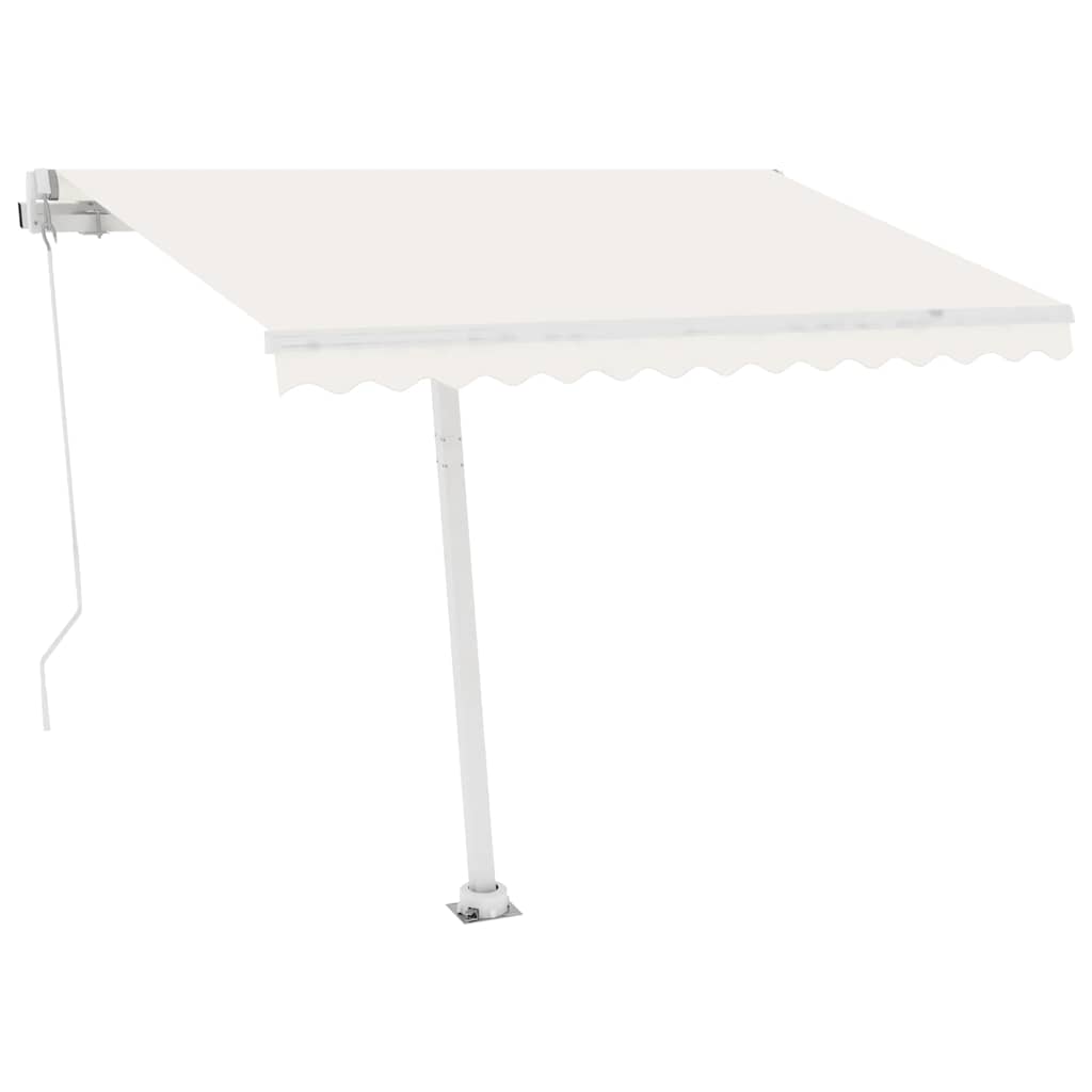 Tenda da Sole Automatica Autoportante 300x250 cm Crema 3069507