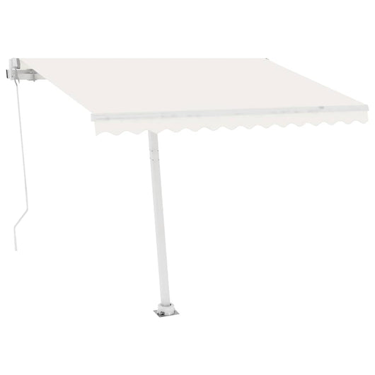 Tenda da Sole Automatica Autoportante 300x250 cm Crema 3069507