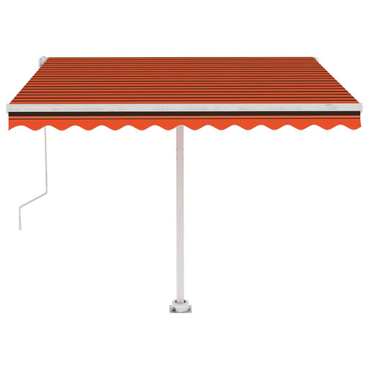 Tenda da Sole Automatica Autoportante 300x250cm Arancio Marrone 3069510