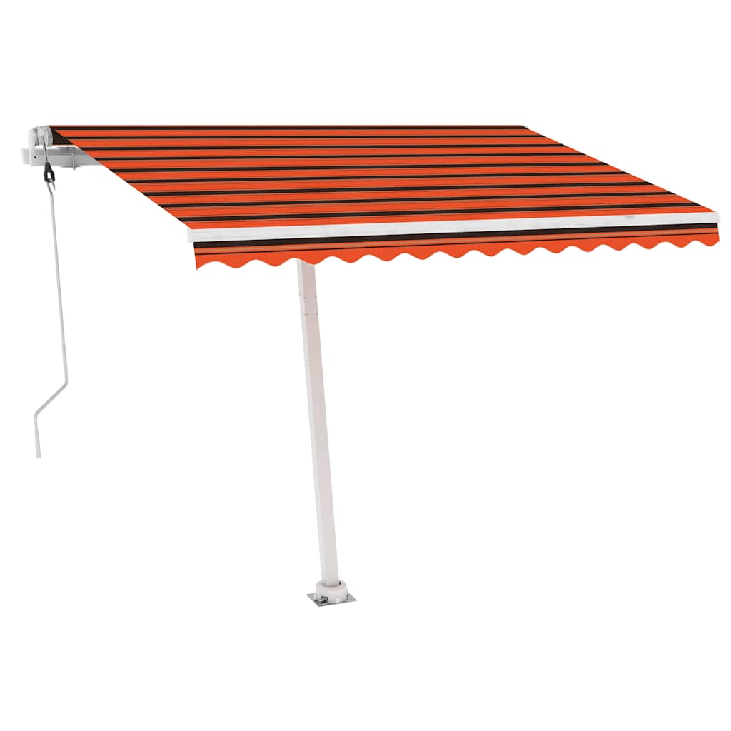 Tenda da Sole Automatica Autoportante 300x250cm Arancio Marrone 3069510