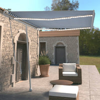 TendaAutomatica con Sensore Vento e LED 300x250 cm Blu Biancacod mxl 104515