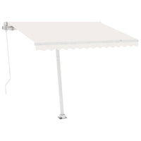 Tenda da Sole Automatica Autoportante 350x250 cm Crema 3069527
