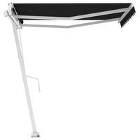 Tenda da Sole Automatica Autoportante 350x250 cm Antracite 3069529