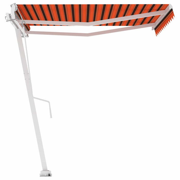 Tenda da Sole Automatica Autoportante 350x250cm Arancio Marrone 3069530