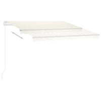 Tenda da Sole Automatica LED e Sensore Vento 350x250cm Crema