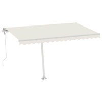 Tenda da Sole Automatica Autoportante 400x300 cm Crema 3069547