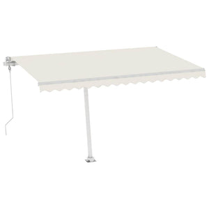 Tenda da Sole Automatica Autoportante 400x300 cm Crema 3069547