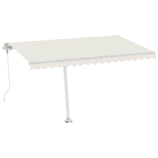 Tenda da Sole Automatica Autoportante 400x300 cm Crema 3069547