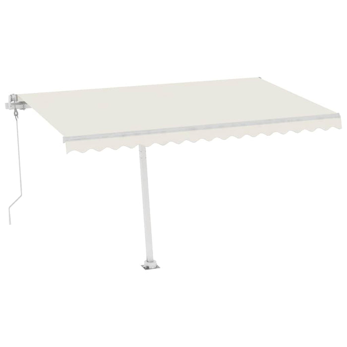 Tenda da Sole Automatica Autoportante 400x300 cm Crema 3069547