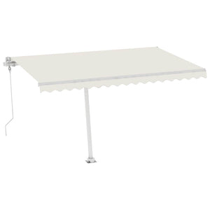Tenda da Sole Automatica Autoportante 400x300 cm Crema 3069547
