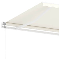 Tenda da Sole Automatica Autoportante 450x300 cm Crema cod mxl 58923