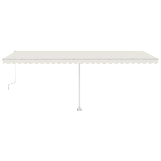 Tenda da Sole Autoportante Automatica 600x300 cm Crema 3069607