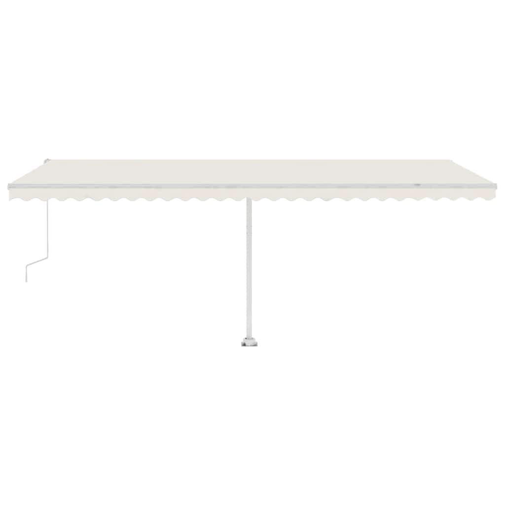 Tenda da Sole Autoportante Automatica 600x300 cm Crema 3069607