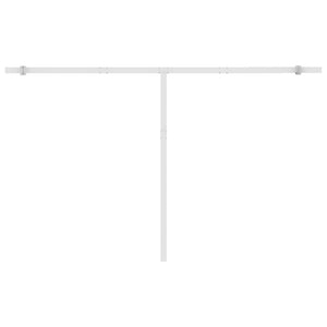 Tenda da Sole Retrattile Manuale Autoportante 400x350 cm Crema 3069617