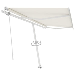 Tenda da Sole Automatica Autoportante 400x350 cm Crema 3069627