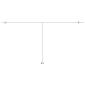 Tenda da Sole Retrattile Manuale con LED 600x350 cm Crema 3069682