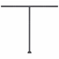 Tenda Retrattile Manuale Autoportante 300x250 cm Antracite