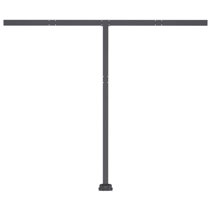 Tenda da Sole Retrattile Manuale con LED 300x250 cm Crema 3069702