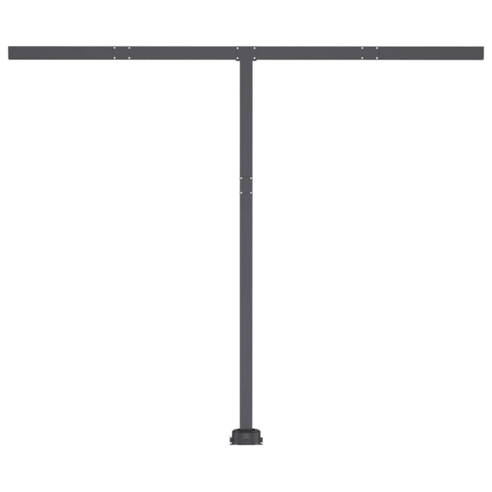 Tenda da Sole Autoportante Automatica 300x250 cm Gialla Bianca 3069708