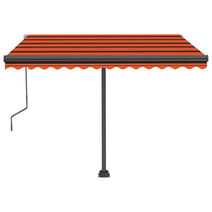 Tenda da Sole Automatica Autoportante 300x250cm Arancio Marrone 3069710