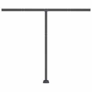 Tenda da Sole Retrattile Manuale Autoportante 350x250 cm Crema cod mxl 55042