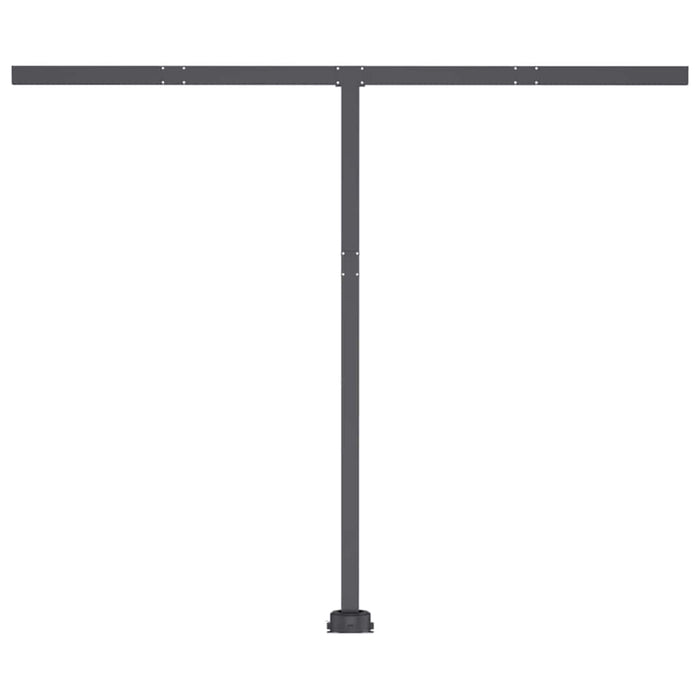 Tenda da Sole Retrattile Manuale 350x250 cm Arancione e Marrone cod mxl 51645