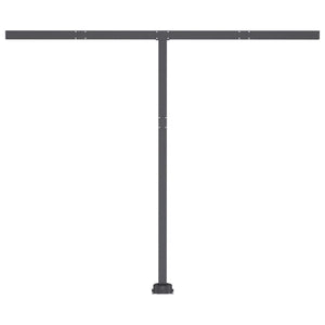 Tenda da Sole Autoportante Automatica 350x250 cm Gialla Bianca 3069728