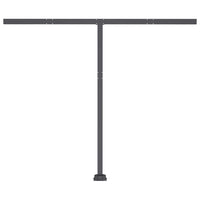 Tenda da Sole Automatica Autoportante 350x250 cm Antracite 3069729