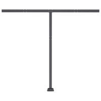 Tenda da Sole Automatica Autoportante 350x250cm Arancio Marrone 3069730