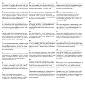 Tenda da Sole Retrattile Manuale con LED 400x300cm Blu e Bianca 3069741